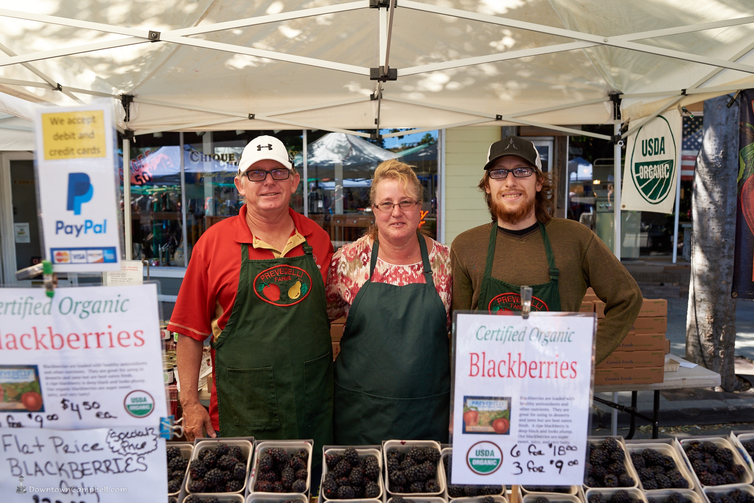 Downtown Campbell Farmers #39 Market Social Wave