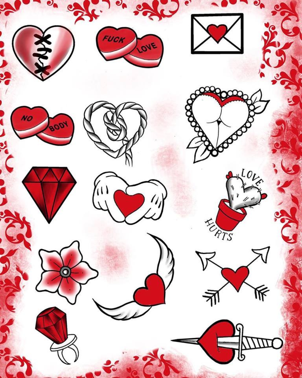 831 INK Valentine's Day Tattoo Special 2019 Social Wave
