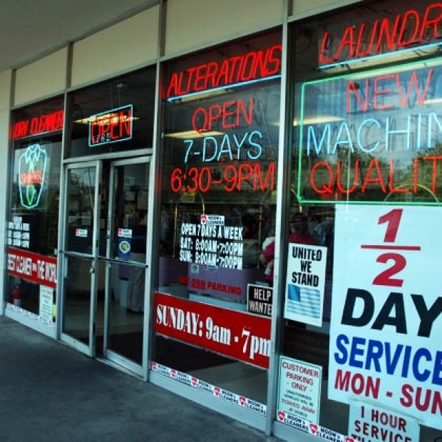 This is our main location where Mr. Moon built his reputation as the Best Dry Cleaner around by providing legendary customer service and top quality results.  Our main store is located next to Orchard Supply Hardware and features new state of the art co